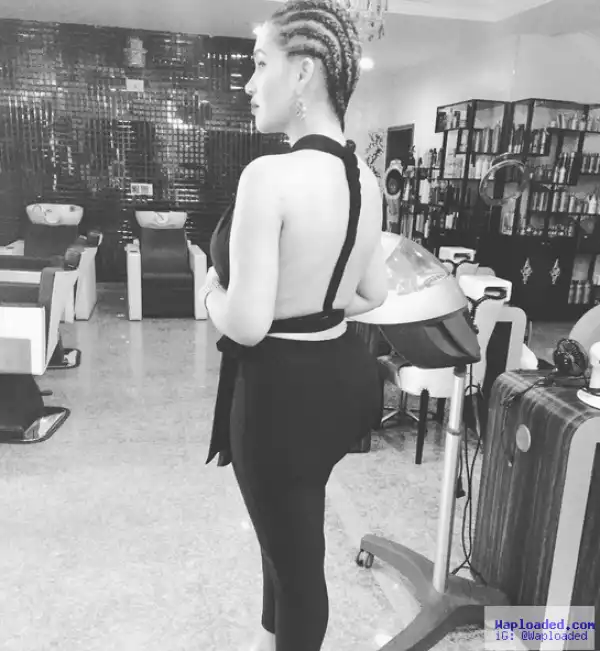 See The Backless Dress The Mother Of 3, Caroline Danjuma, Steps Out In 